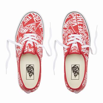 Damske Tenisky Vans Otw Repeat Authentic Červené/Biele VA67SQYLK
